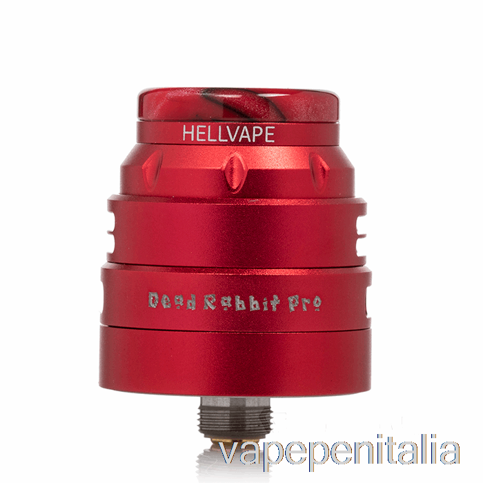 Vape Italia Hellvape Dead Rabbit Pro 24mm Rda Rosso